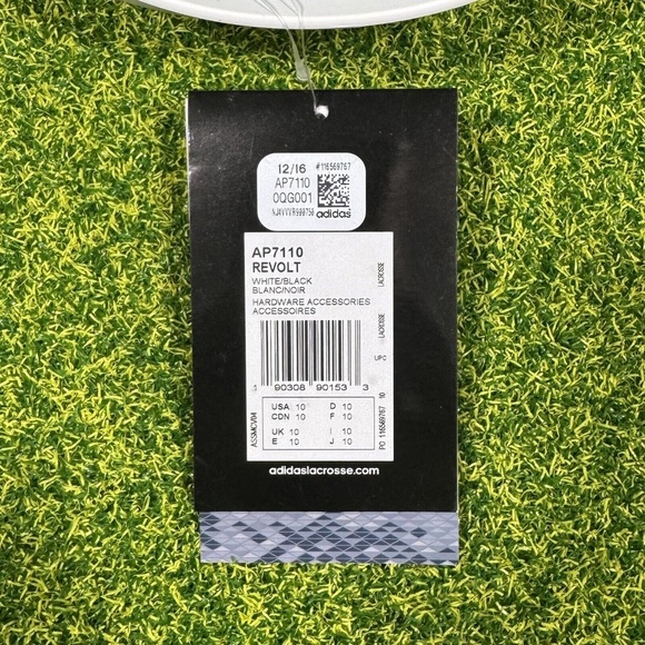 Adidas EQT Revolt Women's Size 10 Unstrung Lacrosse Head White AP7110 - Picture 5 of 5